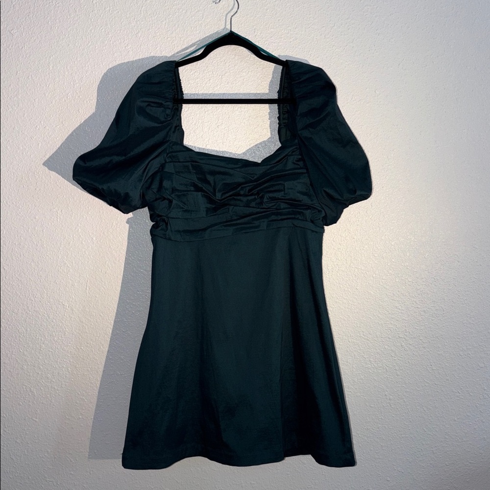 Dark Green Dress